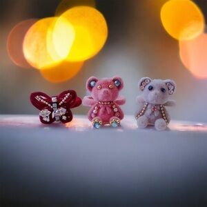 Velvet Bear 🐻 rings